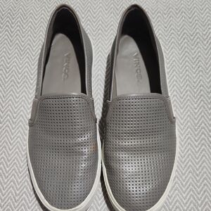 Vince Charcoal Slip-On Men's Loafers